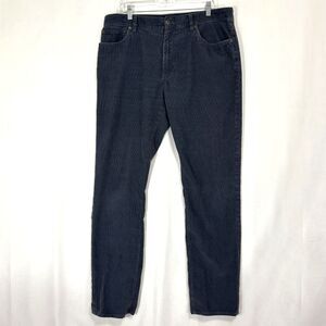 J. Crew Men's The Sutton Corduroy 5 pocket Pant 36X34 Gray 100%‎ Cotton Preppy
